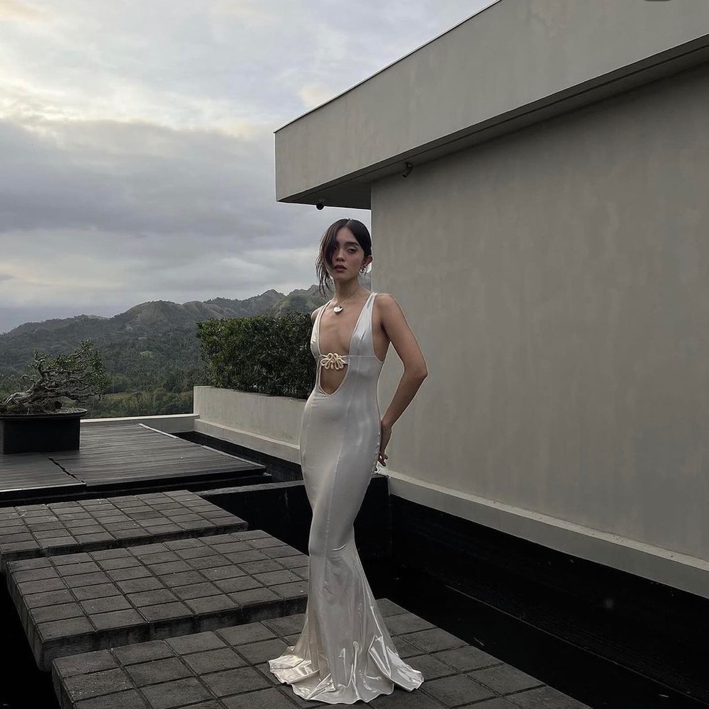 God Saves Queens NYMPH MAXI DRESS